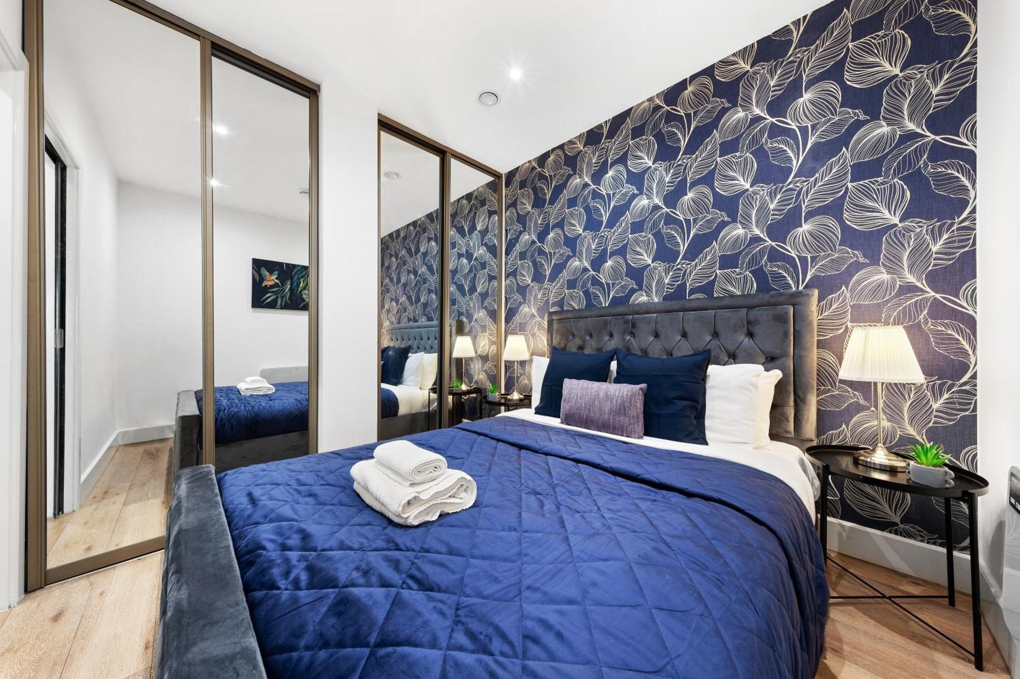 Modern One Bedroom Flat - Sleeps 5 -Near Heathrow - London Ub3 Kültér fotó