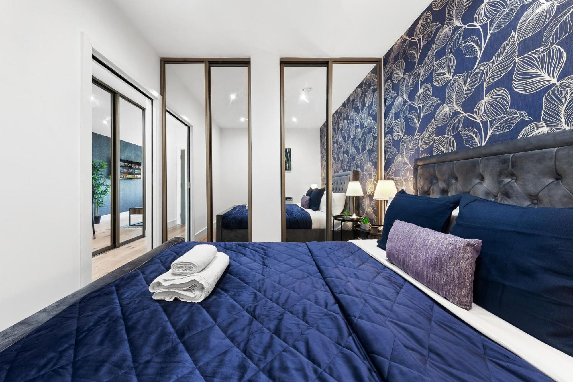 Modern One Bedroom Flat - Sleeps 5 -Near Heathrow - London Ub3 Kültér fotó