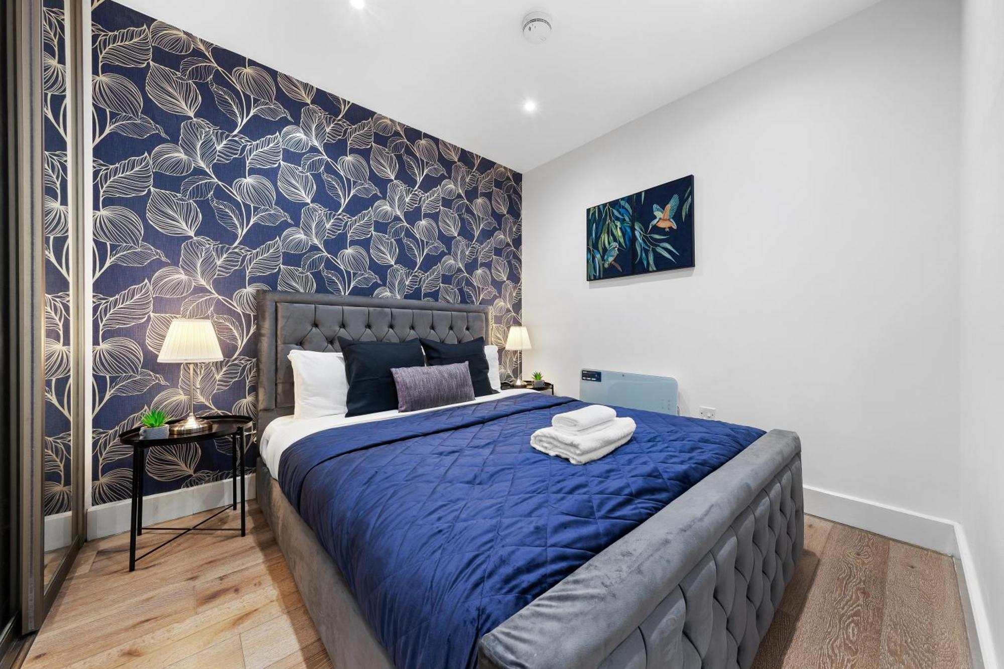 Modern One Bedroom Flat - Sleeps 5 -Near Heathrow - London Ub3 Kültér fotó