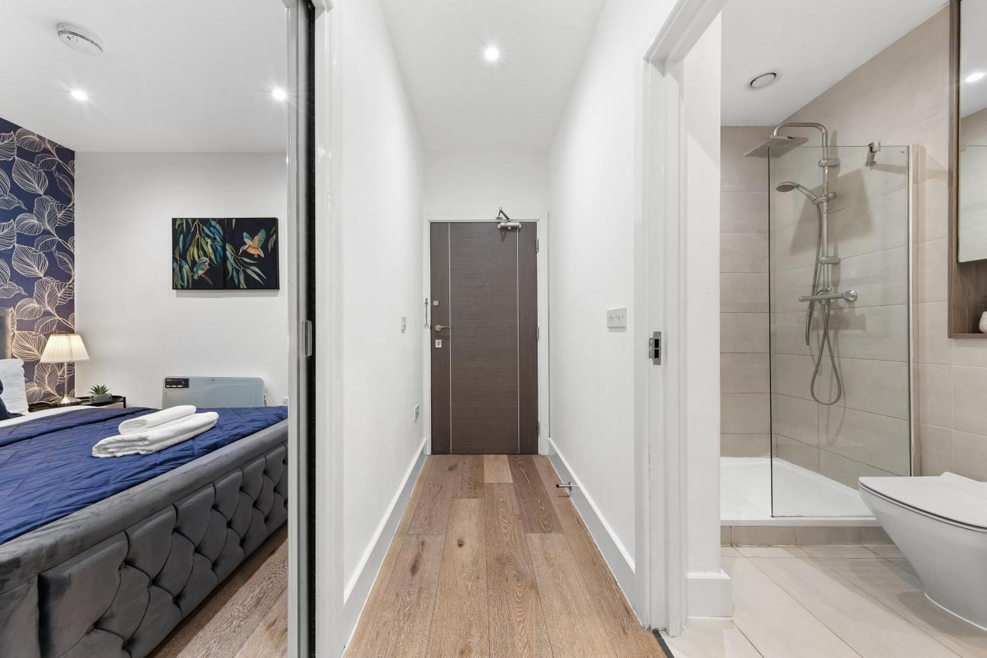 Modern One Bedroom Flat - Sleeps 5 -Near Heathrow - London Ub3 Kültér fotó